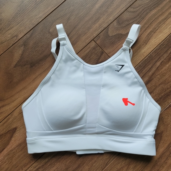 Gymshark White Top - Size XS - Picture 4 of 8